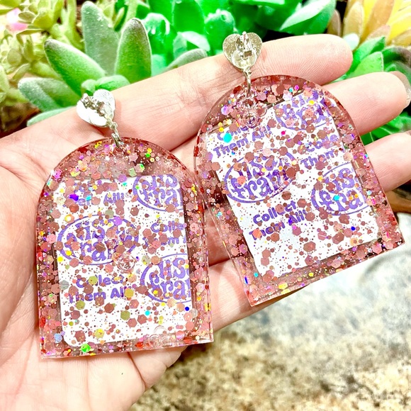 Lisa Frank Polar Bear Acrylic Earrings - Picture 5 of 6